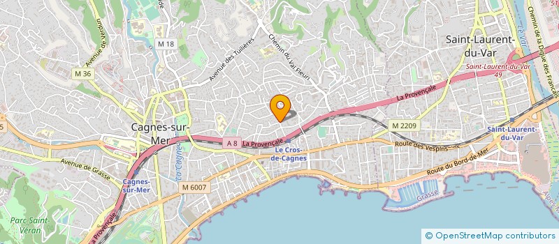 localisation de l'entreprise MONSIEUR JEAN PHILIPPE DEVAUX à CAGNES-SUR-MER