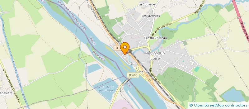 localisation de l'entreprise MONSIEUR JEAN-PHILIPPE DEVAY à NEUVY-SUR-LOIRE