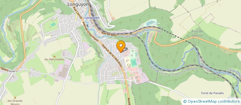 localisation de l'entreprise MONSIEUR JEAN-PHILIPPE DIDIER MAILLARD  LONGUYON