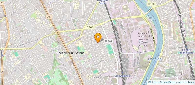 localisation de l'entreprise MONSIEUR JEAN-PHILIPPE DIETEMANN à VITRY-SUR-SEINE