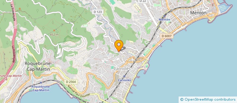 localisation de l'entreprise MONSIEUR JEAN-PHILIPPE DOMINIAK  ROQUEBRUNE-CAP-MARTIN