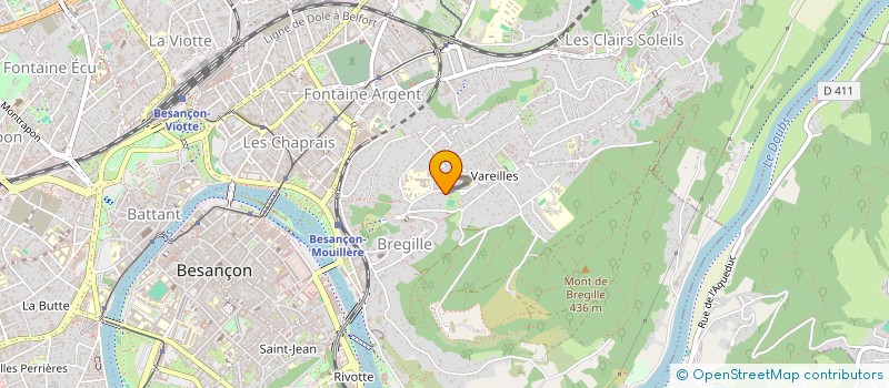 localisation de l'entreprise MONSIEUR JEAN-PHILIPPE DONZELOT à BESANCON