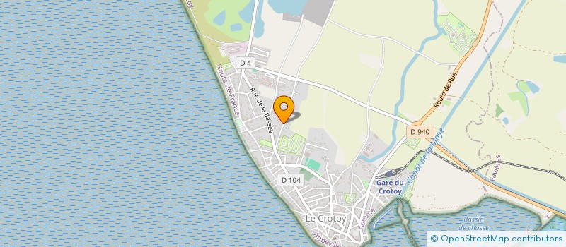 localisation de l'entreprise MONSIEUR JEAN-PHILIPPE DROUILLON à LE CROTOY