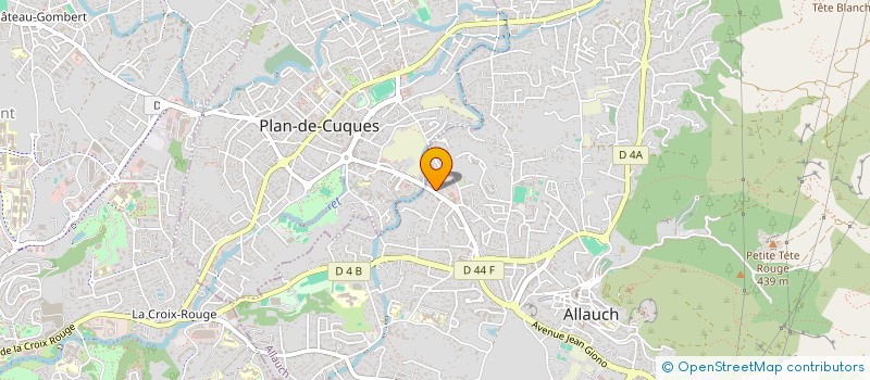 localisation de l'entreprise MONSIEUR JEAN PHILIPPE DUBRULLE  ALLAUCH