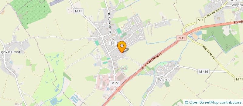 localisation de l'entreprise MONSIEUR JEAN-PHILIPPE DUCHENE  HERLIES