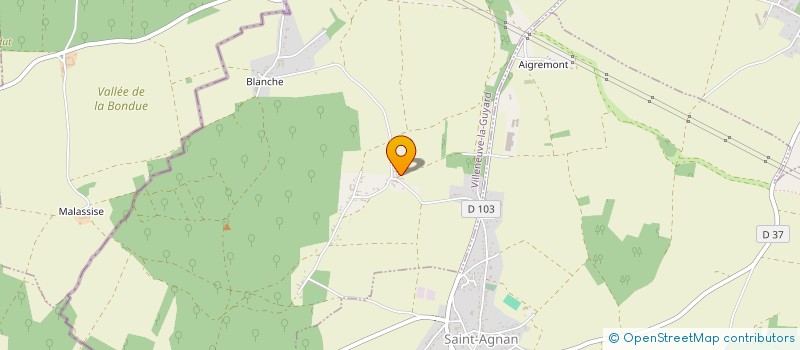 localisation de l'entreprise MONSIEUR JEAN PHILIPPE DUEZ  VILLENEUVE-LA-GUYARD