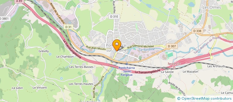 localisation de l'entreprise MONSIEUR JEAN PHILIPPE DUMAS  VINDRY-SUR-TURDINE