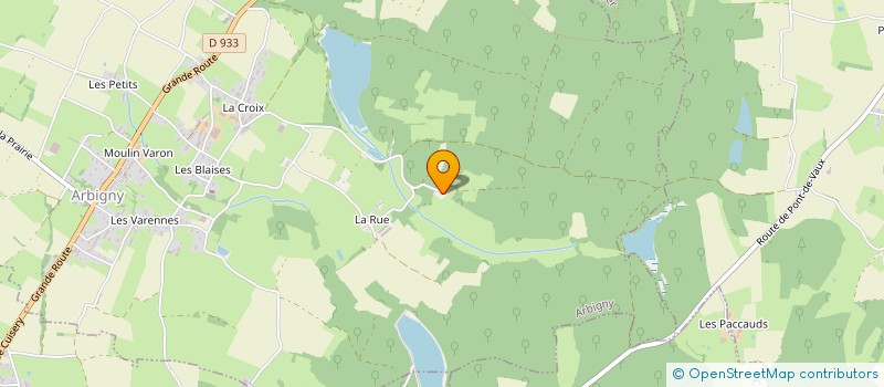 localisation de l'entreprise MONSIEUR JEAN-PHILIPPE DURIEUX  ARBIGNY