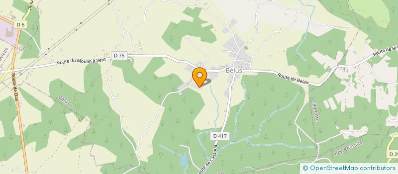 localisation de l'entreprise MONSIEUR JEAN PHILIPPE DUTRUEL  BELUS