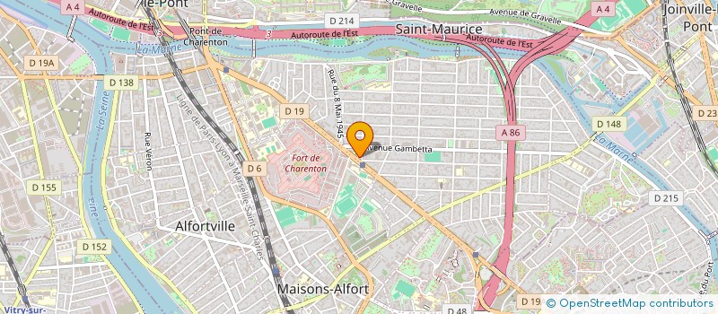 localisation de l'entreprise MONSIEUR JEAN-PHILIPPE ESPIC  MAISONS-ALFORT