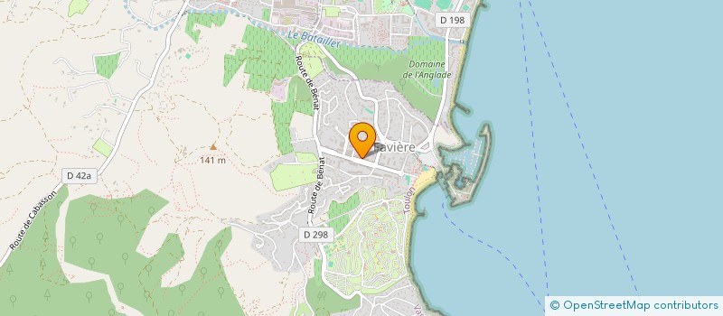 localisation de l'entreprise MONSIEUR JEAN PHILIPPE ESTRADE-GUILMOT  BORMES-LES-MIMOSAS