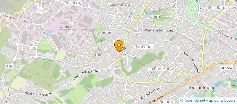 localisation de l'entreprise MONSIEUR JEAN-PHILIPPE FASSI  TOURNEFEUILLE