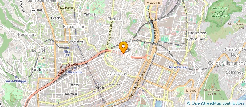 localisation de l'entreprise MONSIEUR JEAN-PHILIPPE FAUQUE  NICE