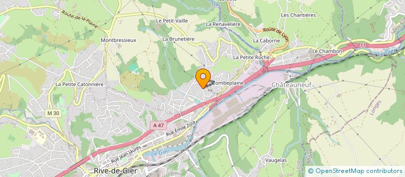 localisation de l'entreprise MONSIEUR JEAN-PHILIPPE FAYET  SAINT-JOSEPH