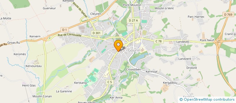 localisation de l'entreprise MONSIEUR JEAN-PHILIPPE FEBRER  GOURIN