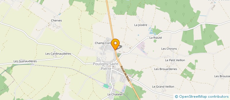 localisation de l'entreprise MONSIEUR JEAN-PHILIPPE FELIPE à POULIGNY-SAINT-PIERRE