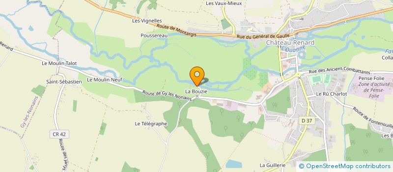 localisation de l'entreprise MONSIEUR JEAN PHILIPPE FLANDINET à CHATEAU-RENARD