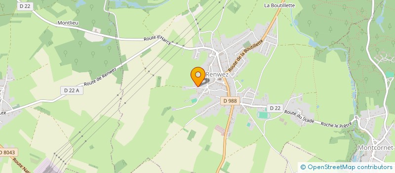 localisation de l'entreprise MONSIEUR JEAN-PHILIPPE FLUZIN  RENWEZ