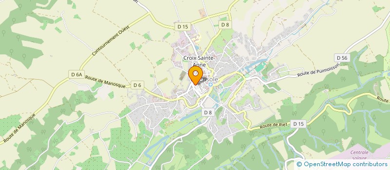 localisation de l'entreprise MONSIEUR JEAN PHILIPPE FODERA  VALENSOLE