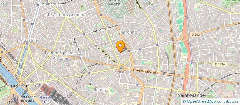 localisation de l'entreprise MONSIEUR JEAN-PHILIPPE FOLCO  PARIS