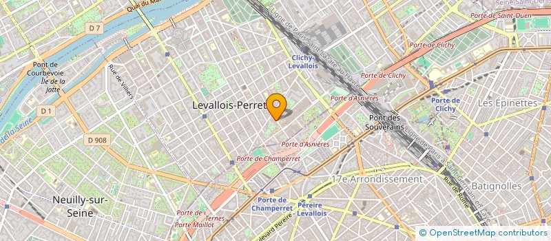 localisation de l'entreprise MONSIEUR JEAN-PHILIPPE FORAY à LEVALLOIS-PERRET