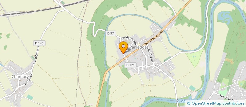 localisation de l'entreprise MONSIEUR JEAN PHILIPPE FRANCOIS  VARREDDES