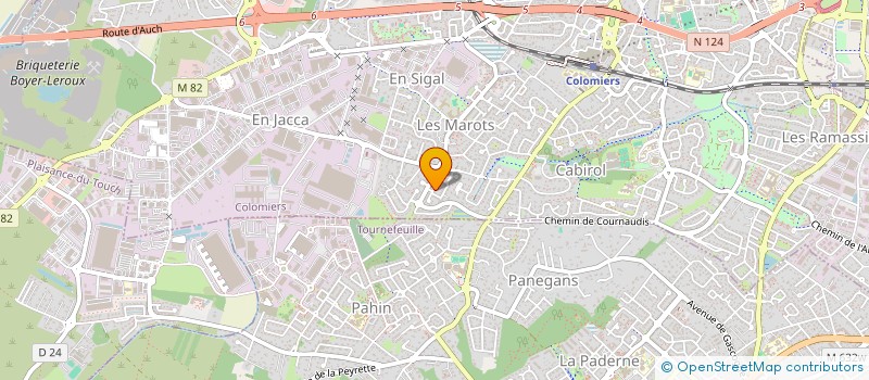 localisation de l'entreprise MONSIEUR JEAN-PHILIPPE FREMONT à COLOMIERS