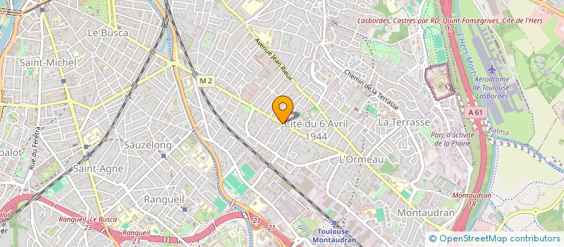 localisation de l'entreprise MONSIEUR JEAN PHILIPPE FREU à TOULOUSE
