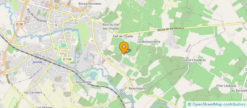 localisation de l'entreprise MONSIEUR JEAN-PHILIPPE GABILLON  MORTIERS