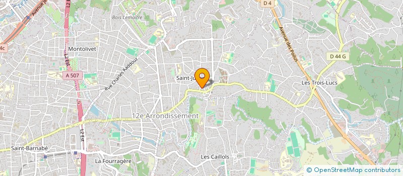localisation de l'entreprise MONSIEUR JEAN PHILIPPE GALLAND à MARSEILLE