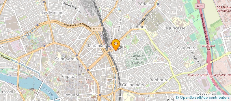 localisation de l'entreprise MONSIEUR JEAN-PHILIPPE GARDES à TOULOUSE