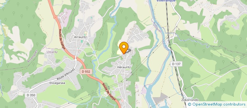 localisation de l'entreprise MONSIEUR JEAN PHILIPPE GASSUAN  USTARITZ