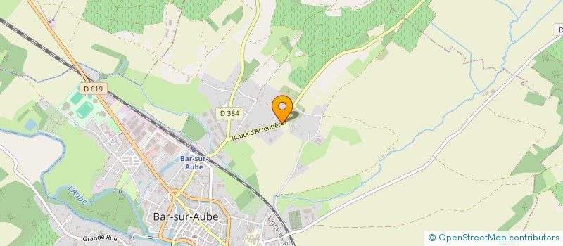 localisation de l'entreprise MONSIEUR JEAN-PHILIPPE GAUTHIER à BAR-SUR-AUBE