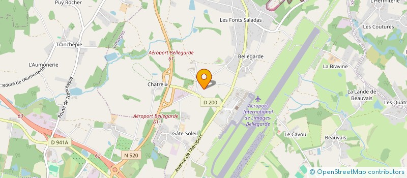 localisation de l'entreprise MONSIEUR JEAN-PHILIPPE GAUTHIER à LIMOGES