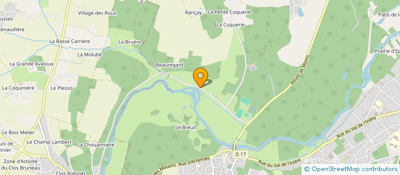 localisation de l'entreprise MONSIEUR JEAN PHILIPPE GAZAGNES  MONTS