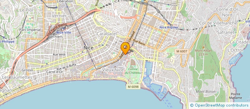 localisation de l'entreprise MONSIEUR JEAN-PHILIPPE GAZAN à NICE