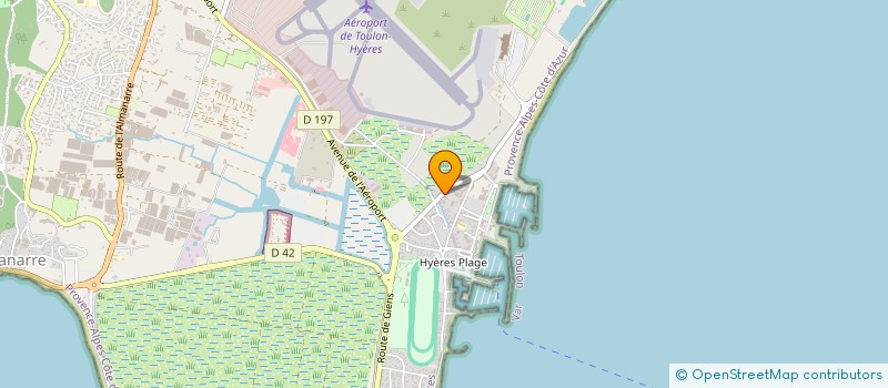 localisation de l'entreprise MONSIEUR JEAN-PHILIPPE GENTILLEAU à HYERES