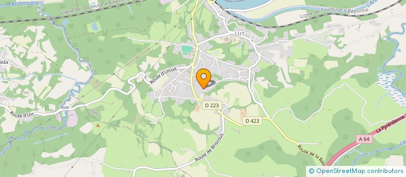 localisation de l'entreprise MONSIEUR JEAN PHILIPPE GEORGIN  URT