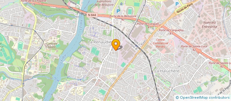 localisation de l'entreprise MONSIEUR JEAN-PHILIPPE GERGAUD  NANTES