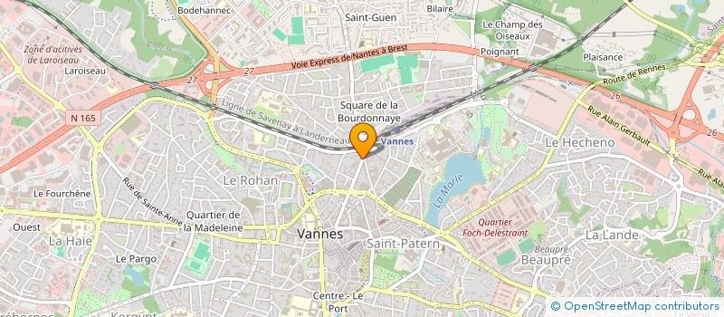 localisation de l'entreprise MONSIEUR JEAN-PHILIPPE GONOT à VANNES