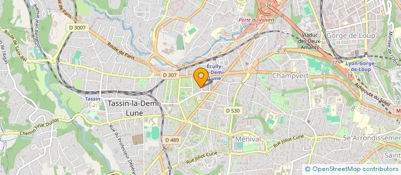 localisation de l'entreprise MONSIEUR JEAN-PHILIPPE GOUTALIER  TASSIN-LA-DEMI-LUNE