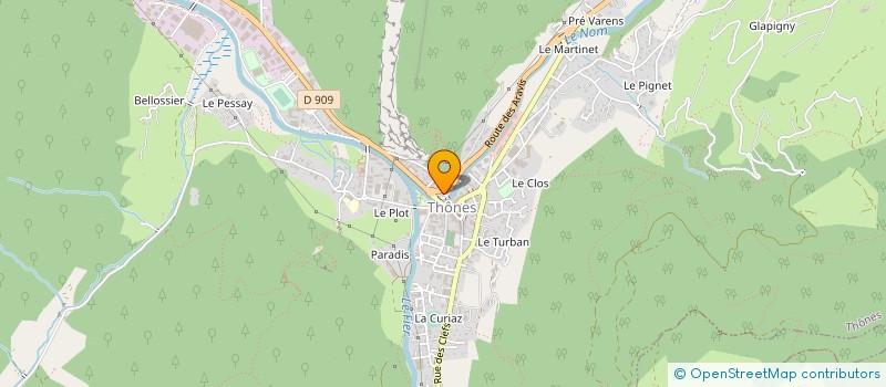 localisation de l'entreprise MONSIEUR JEAN-PHILIPPE GOY  THONES