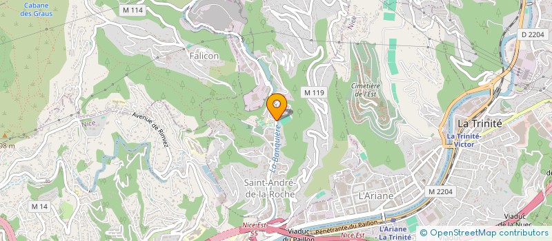 localisation de l'entreprise MONSIEUR JEAN PHILIPPE GRANIER  SAINT-ANDRE-DE-LA-ROCHE