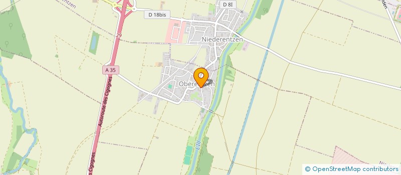 localisation de l'entreprise MONSIEUR JEAN-PHILIPPE GRASS  NIEDERHERGHEIM