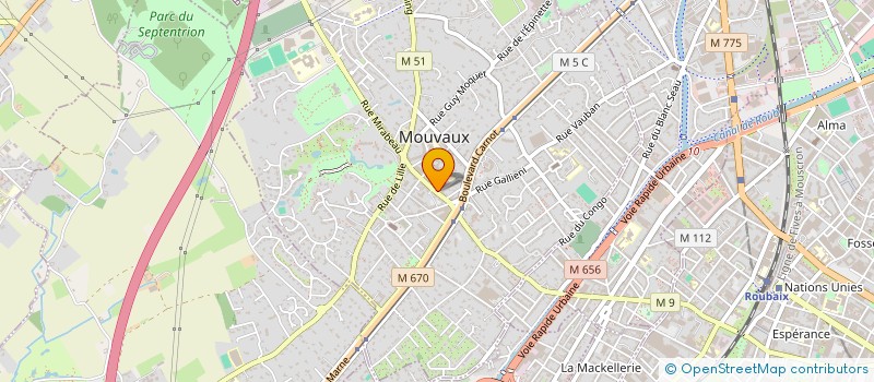 localisation de l'entreprise MONSIEUR JEAN-PHILIPPE GREDIGUI à MOUVAUX