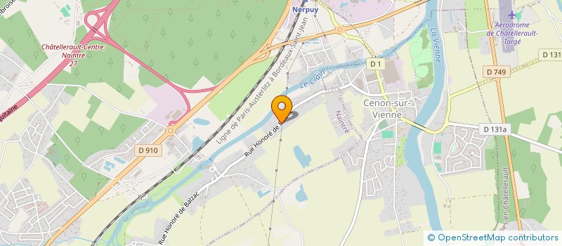 localisation de l'entreprise MONSIEUR JEAN-PHILIPPE GRIGNON  NAINTRE