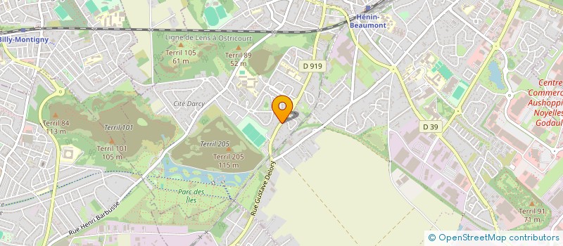 localisation de l'entreprise MONSIEUR JEAN-PHILIPPE GRZEGORCZYK à HENIN-BEAUMONT