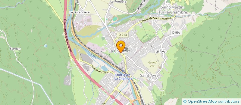 localisation de l'entreprise MONSIEUR JEAN-PHILIPPE GUANDALINO  LA CHAMBRE