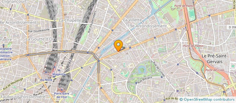 localisation de l'entreprise MONSIEUR JEAN PHILIPPE GUERIN  PARIS