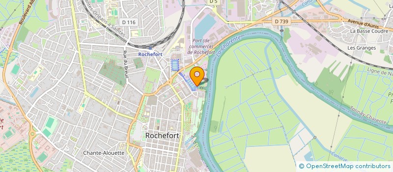 localisation de l'entreprise MONSIEUR JEAN-PHILIPPE GUIGNON  ROCHEFORT